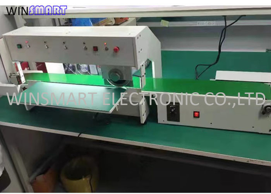 Auto ESD Conveyor V Cut PCB Depaneling Machine Untuk Papan 1300mm