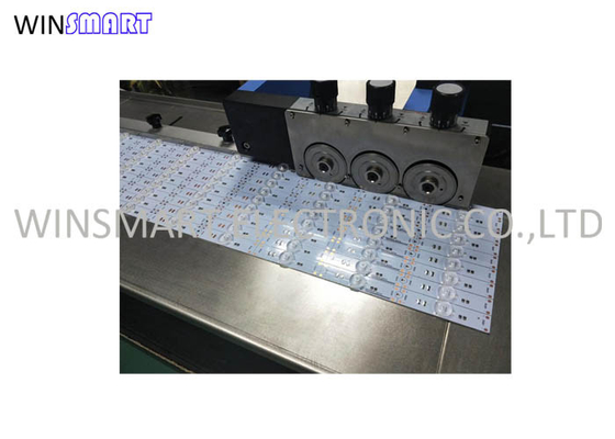 LED PCB Pemisah Mesin Pemotong PCB Aluminium Multi Blades 1500mm