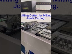 Dual Spindle Inline PCB Separator untuk kedua V-cut dan Tab PCB depaneling