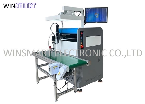 Dispenser lem otomatis berkecepatan tinggi dengan sabuk pengangkut dan kontrol PC