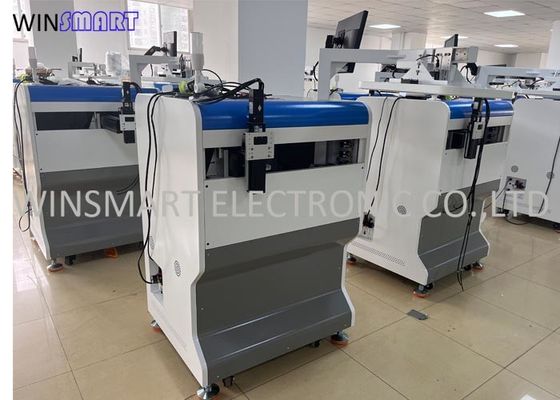 Beli Kepala Dispensing Rotatable Disposable IPC Control Card SMT Mesin Dispenser lem dengan sabuk pengangkut dan meja kerja online manufacture