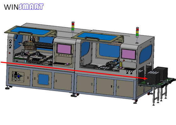 Beli Mesin Inline PCB Separator Router dengan Area Kerja 300x300mm dan 0,8-3,0mm Routing Bit Dia untuk AC 380V Power Supply online manufacture