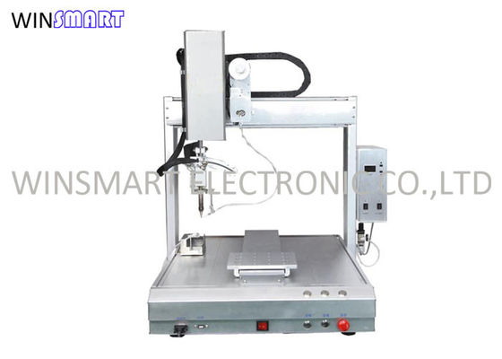 Mesin Solder Robotik PCB 3 Axis Menggunakan Kawat Solder 0,3-1,0mm