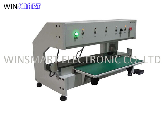 Otomatis 4 Kecepatan Kecepatan Aluminium PCB Depaneling Machine Untuk Papan Potong V