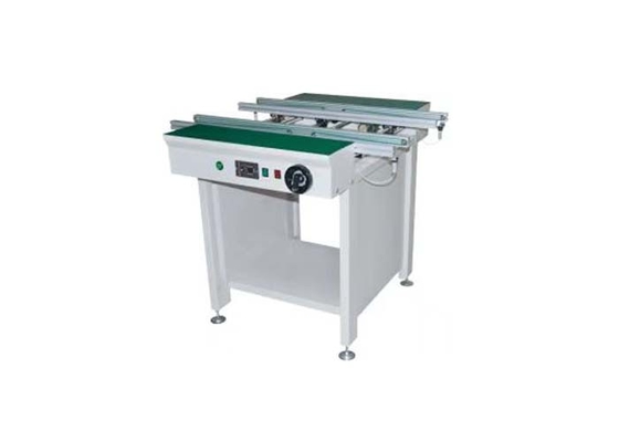 Harga yang bagus Kontrol PLC SMT Conveyor Belt PCB Link Conveyor 500mm on line