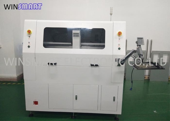 ESD Meja Ganda Penuh Otomatis CNC Milling Cutter Mesin Router PCB