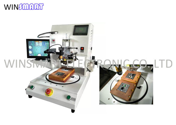 Harga yang bagus Perlengkapan Ganda Single Thermode Hot Bar Mesin Solder Dapat Diputar on line