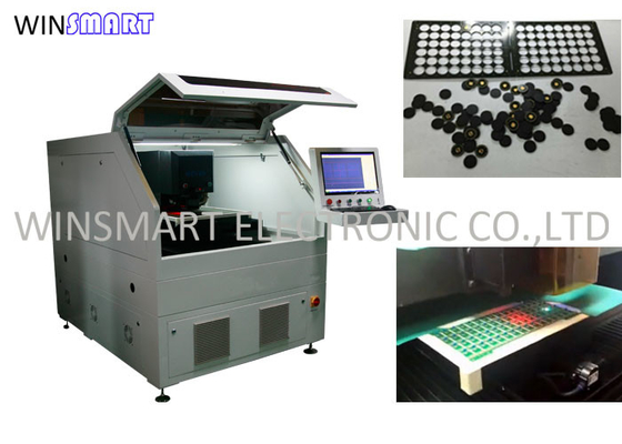 Papan Sirkuit Cetak Kaku Peralatan Pemotongan Laser UV 20W Tanpa Stres