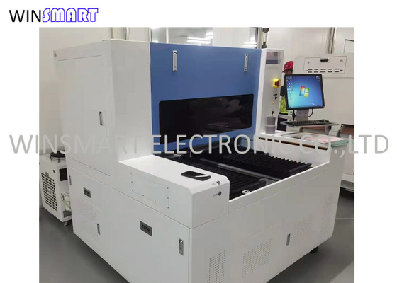 Harga yang bagus Meja Ganda Mesin Laser PCB Depaneling Semi Otomatis Tanpa Stres on line