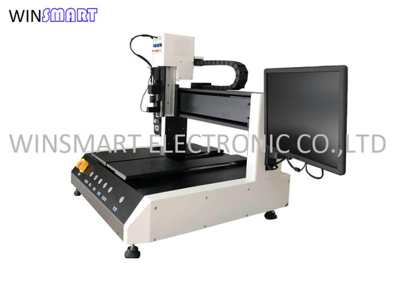 Meja Ganda Desktop SMT Dispenser Pasta Solder Dispenser 200x300mm