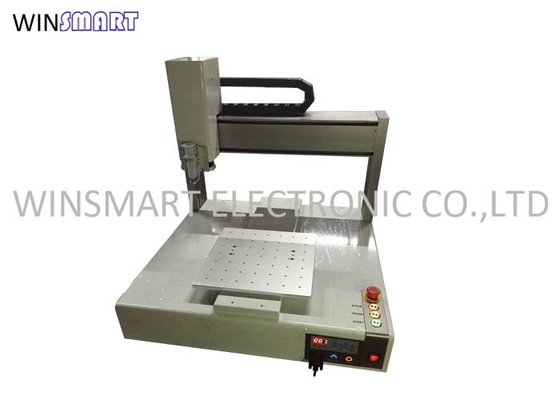Harga yang bagus Pemrograman Robot Dispenser Lem Pembuatan PCB Dengan Kotak Ajaran on line