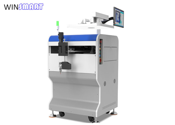 Harga yang bagus Sistem Dispenser Lem SMT Tipe Conveyor 4 sumbu 400x400mm Area Kerja on line