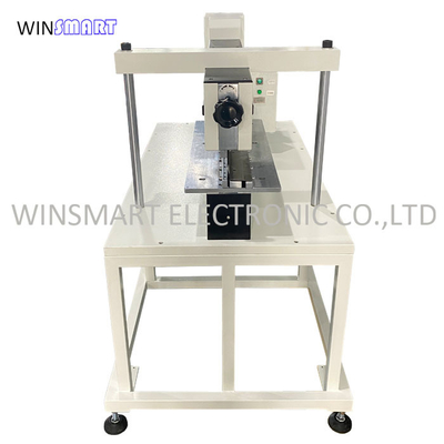 Pemisah PCB V-Cut Pneumatik Bilah 580mm Bebas Stres untuk Papan Inti Logam