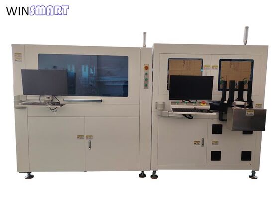 Harga yang bagus Mesin Router Depaneling PCB Otomatis penuh dengan Ukuran Tray 450x400mm dan Keakuratan Pemotongan ±0.05mm online