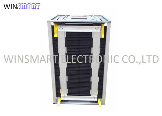 Harga yang bagus 10mm Pitch Esd Magazine Rack Sistem Pcb Dengan Menyimpan 50 Papan on line