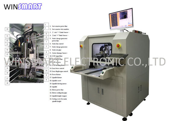Harga yang bagus CNC Router PCB Milling 1.8KW, 380V Vacuum Cleaner Mesin Penggilingan PCB on line
