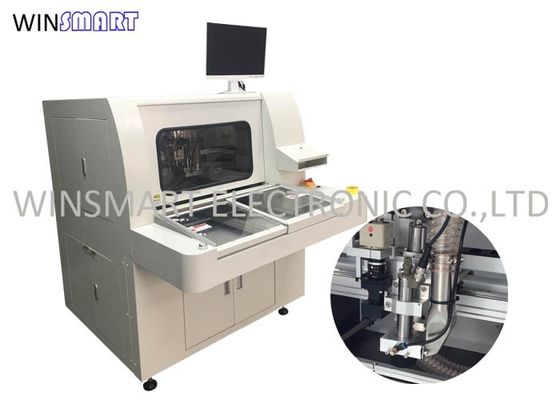 6KG/Cm2 Sistem CCD Visual Udara Penyedot Debu Atas PCB Depaneling Router