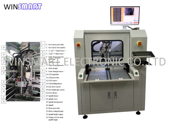 Harga yang bagus 60000RPM Spindle PCB Separator Machine, Mesin Depaneling PCB Semi Otomatis on line