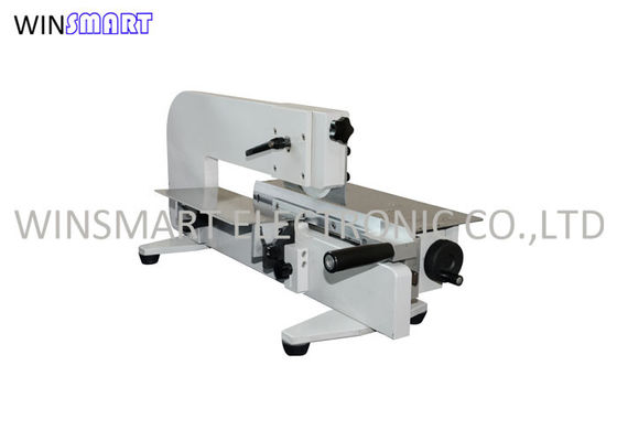 Harga yang bagus 330mm Cutting Length PCB Depanelizer Machine, Circular Blade PCB V Grooving Machine on line