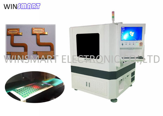 Harga yang bagus 2μM Keakuratan Posisi 400x400mm CCD Visual PCB Laser Cutting System on line