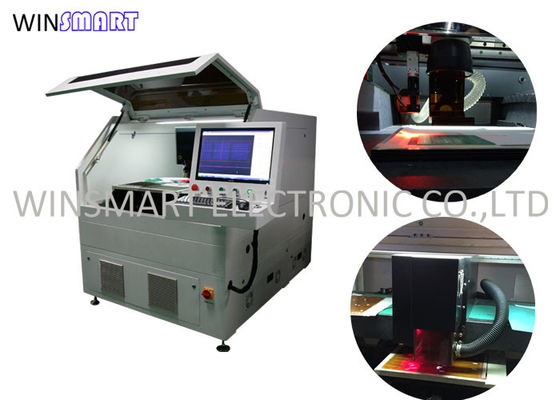Mesin Pemotong PCB Laser SMT FR4 Dengan Laser UV Solid State