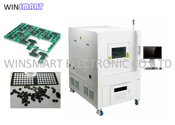 Harga yang bagus 2500mm / s Mesin Pemotong Laser PCB, Tanpa Stres Pemotongan Peralatan Depaneling PCB on line