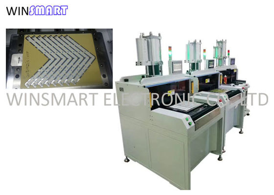 Harga yang bagus FR4 PCB Punching Machine, Mesin Perutean CNC Untuk Depanelisasi PCB on line