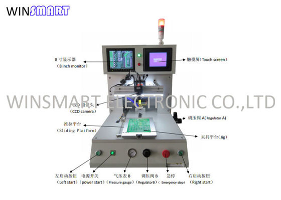 Harga yang bagus 110V Pulse Heat Bonding Machine, Peralatan Solder Hot Bar FFC Ke PCB on line