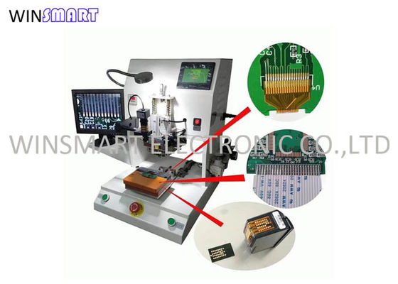 Meja Geser PCB Mesin Solder Hot Bar 0.6Mpa Untuk Pengelasan Kartrid Tinta Canon