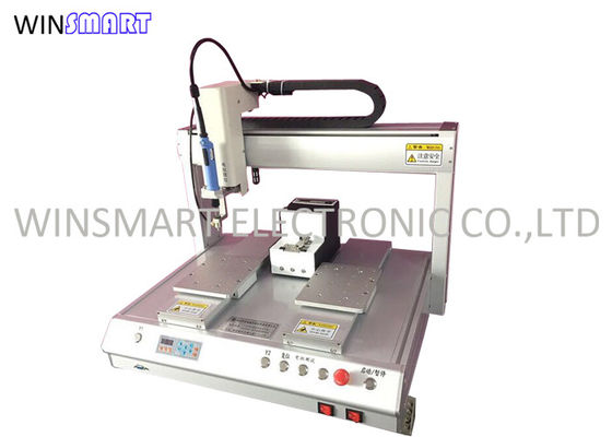 Harga yang bagus Mesin Pengencang Sekrup Desktop 4 Sumbu Dengan 8000 Saku Sekrup on line