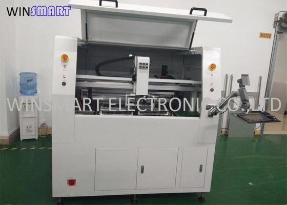Harga yang bagus CE Split PLC Control Mesin Router Inline PCB Untuk Dengan 2 Tabel on line