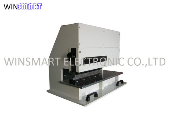 Harga yang bagus Inti Logam Papan PCB Mesin Pemotong Alur V Dengan 2 Pisau Linear on line