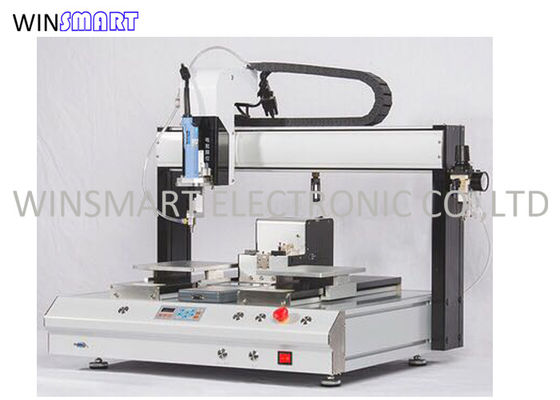 PLC Control M1-M6 Screw 360W Desktop Robot Pengeret Sistem