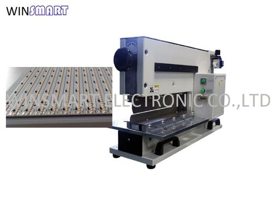 Harga yang bagus V Cut PCB Depanelizer Memungkinkan Komponen Tinggi 70mm Dengan Dua Pisau Linear on line