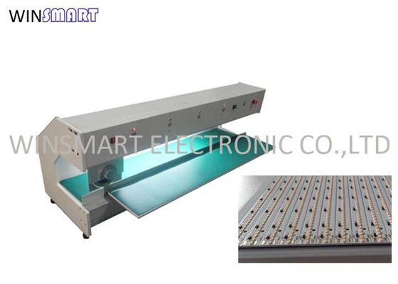 Harga yang bagus Mesin Pemisah PCB FR4 MCPCB Otomatis 220V 110V 900mm Panjang Pemotongan on line
