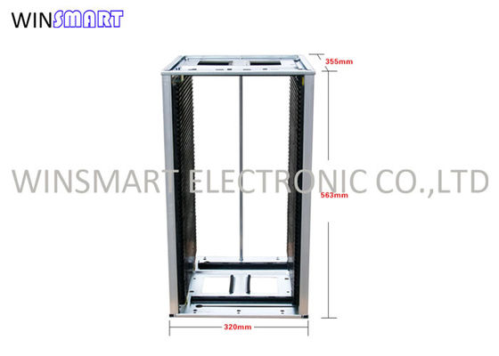 Harga yang bagus Rak Majalah PCB Antistatik SMT ESD Lipat Tahan Lama Ukuran 355x320x563mm on line