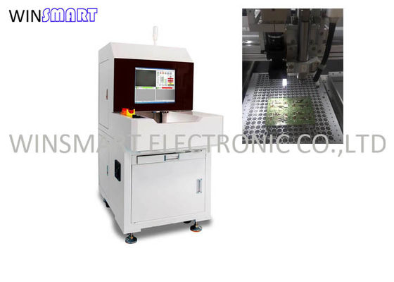 Jejak Kecil Berdiri Sendiri Mesin Router PCB Memungkinkan 0.6mm Dia Routing Bits