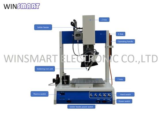 Harga yang bagus Mesin Las Robot Solder Otomatis 3 Sumbu PCB 110V on line