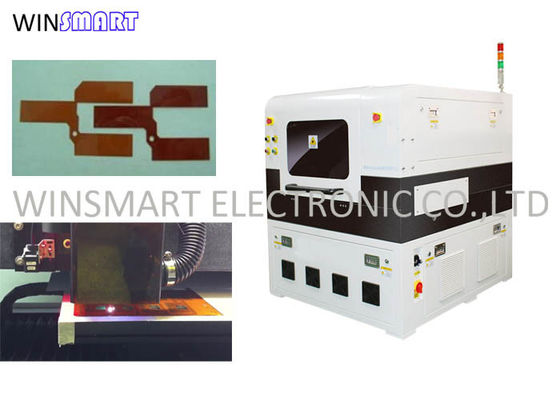 Mesin Pemotong PCB Laser Offline Inline Opsional dengan Platform 460x460mm