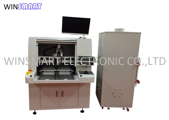 Pemrograman LCD Sistem CCD Mesin Pemotong PCBA PCB Depaneling Router 17 Inch