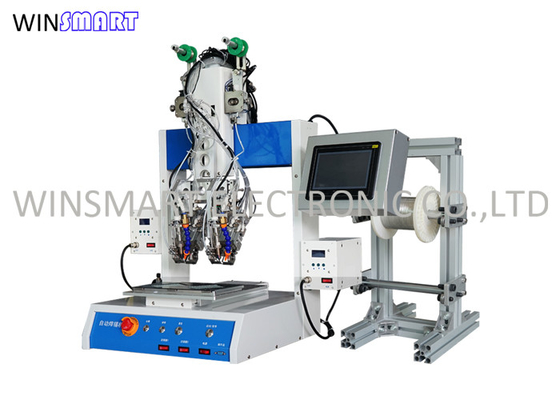 Harga yang bagus Mesin Solder Otomatis Desktop Solder Robot Kepala Ganda on line
