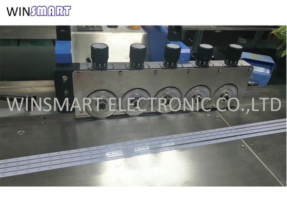 Harga yang bagus 5 Blade Precise Pcb V Grooving Machine Circular Blade PCB Depaneling on line