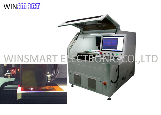 Mesin Pemotong Laser PCB Flex Non Kontak Untuk Papan PCB Max 600x600mm