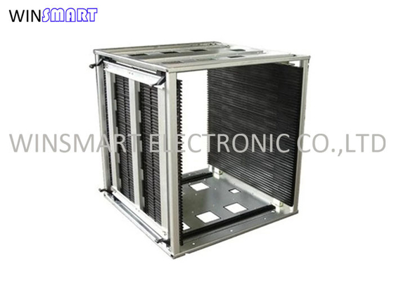 Harga yang bagus Penyimpanan PCB Cleanroom ESD Sirkulasi Rak Majalah SMT Anti Statis Untuk PCB on line