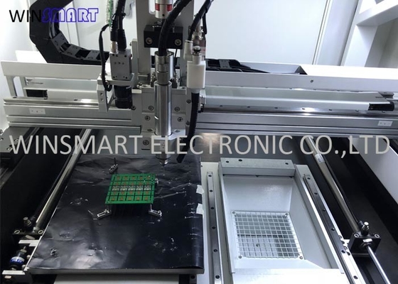 PC Controlled PCB Depaneling Machine 0.8-3.0mm Tebal Untuk Papan Tab